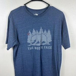 The North Face Adult Men’s L Slim Fit California Bear Logo Short Sleeve T-Shirt